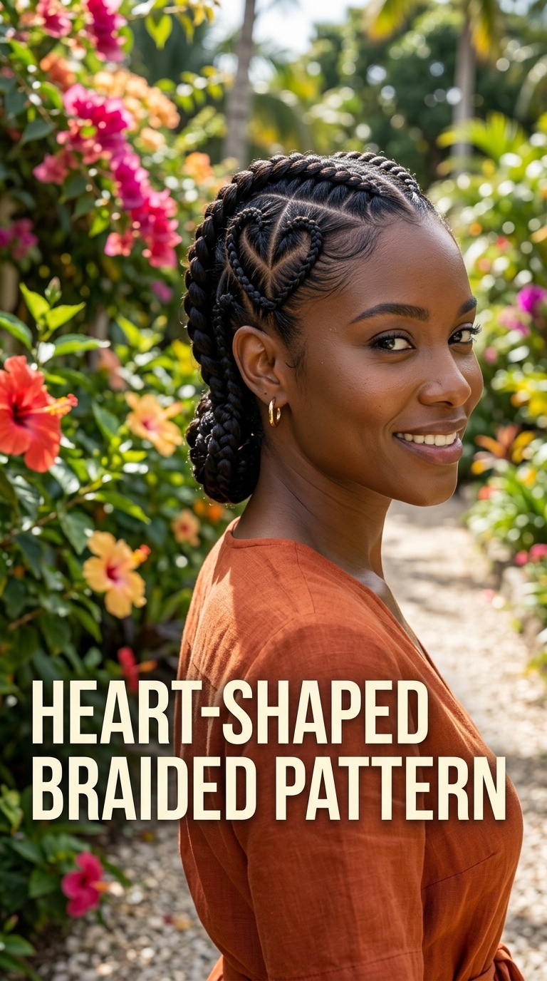 Heart-Shaped Braided Pattern