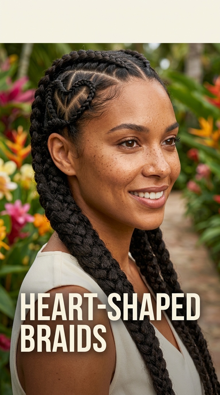 Heart-Shaped Braids