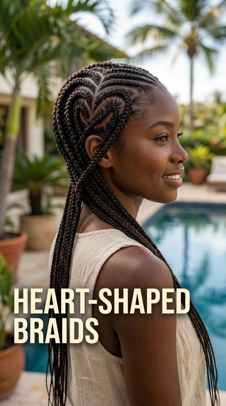 Heart-Shaped Braids