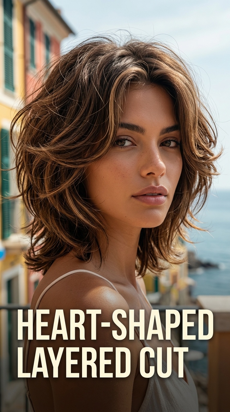 Heart-Shaped Layered Cut