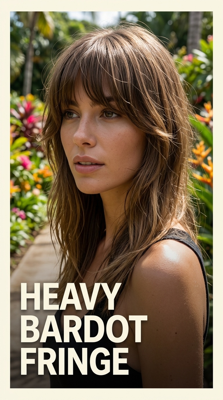 Heavy Bardot Fringe