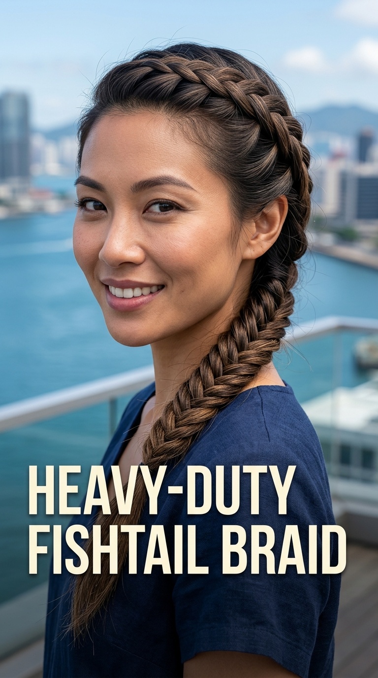 Heavy-Duty Fishtail Braid