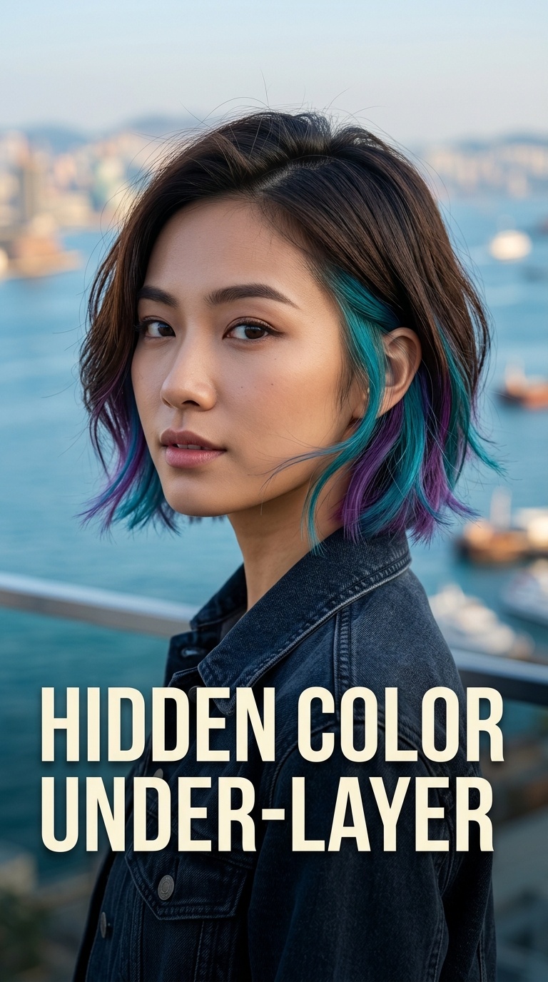 Hidden Color Under-Layer