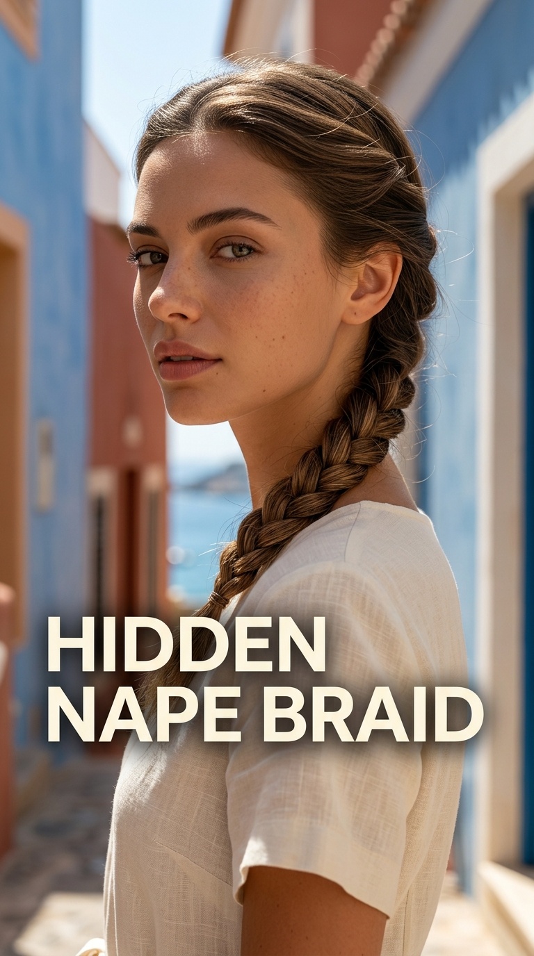 Hidden Nape Braid
