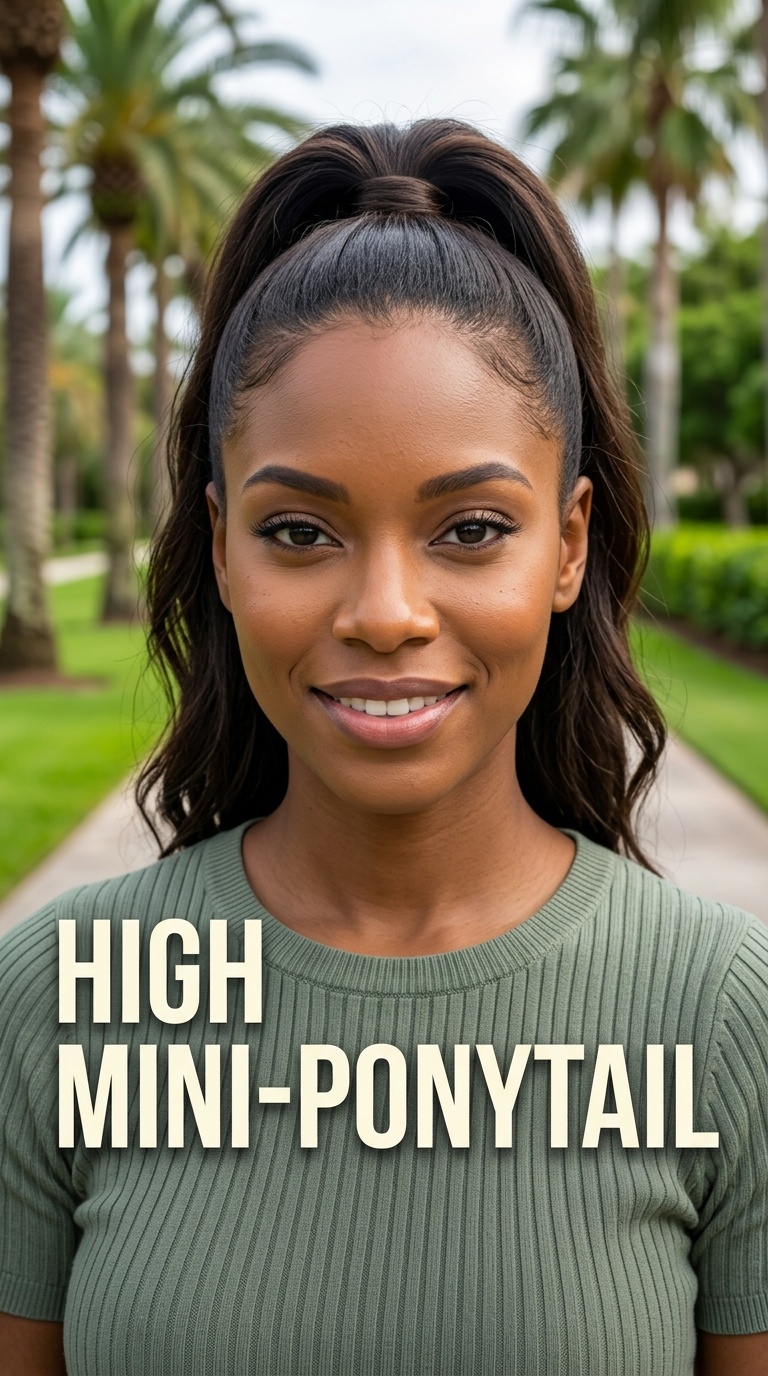 High Mini-Ponytail
