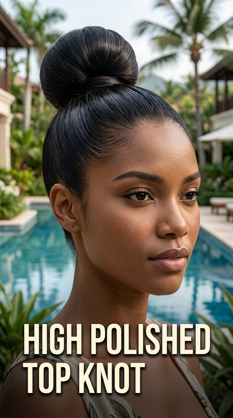 High Polished Top Knot