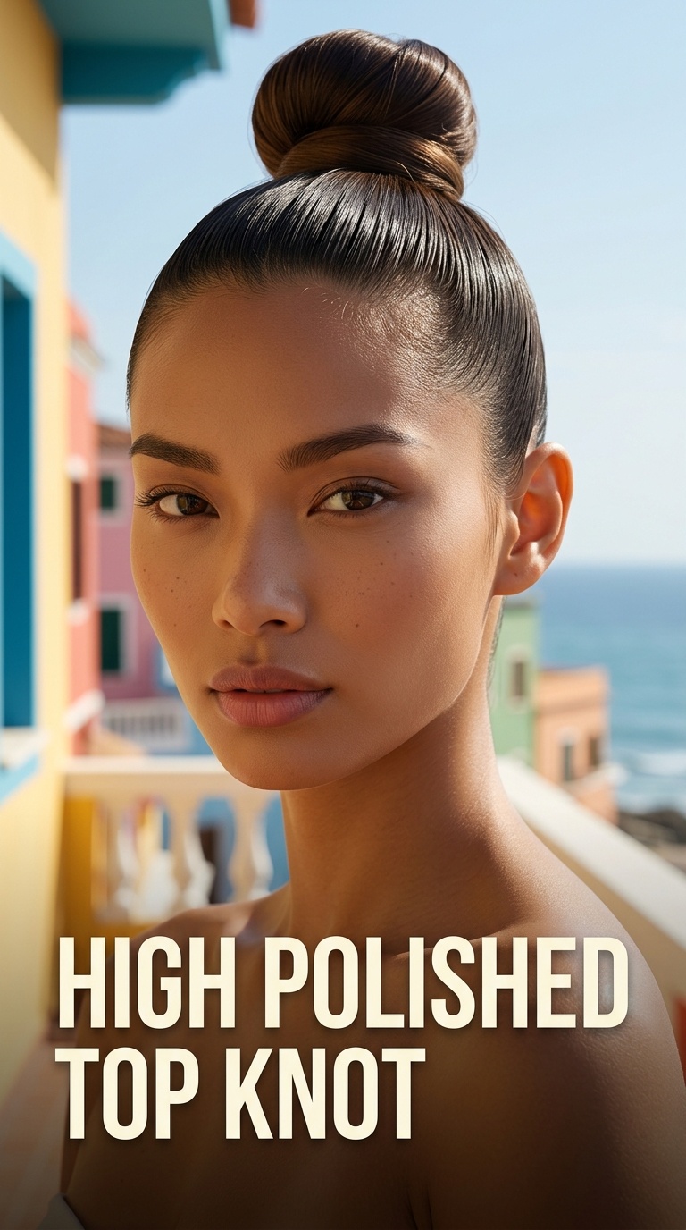 High Polished Top Knot