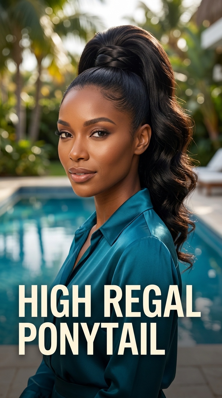 High Regal Ponytail