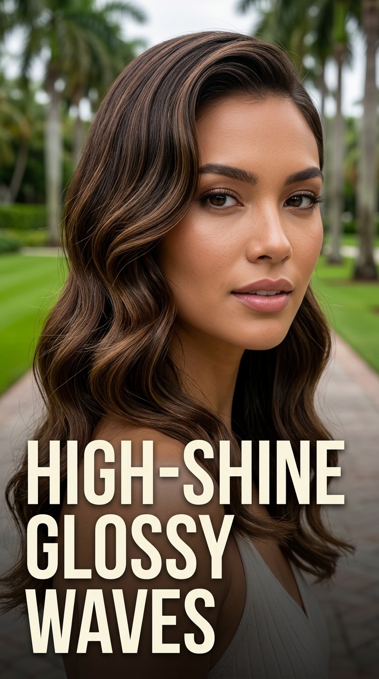 High-Shine Glossy Waves