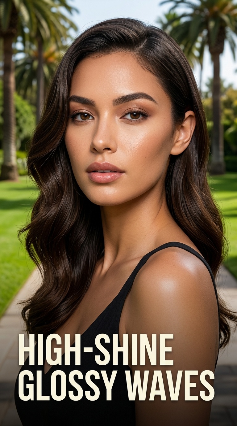 High-Shine Glossy Waves