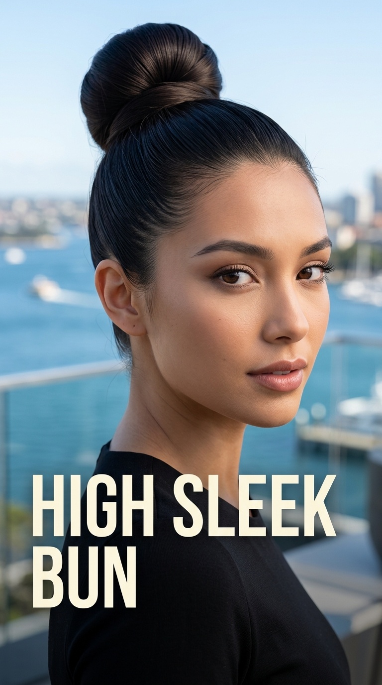High Sleek Bun