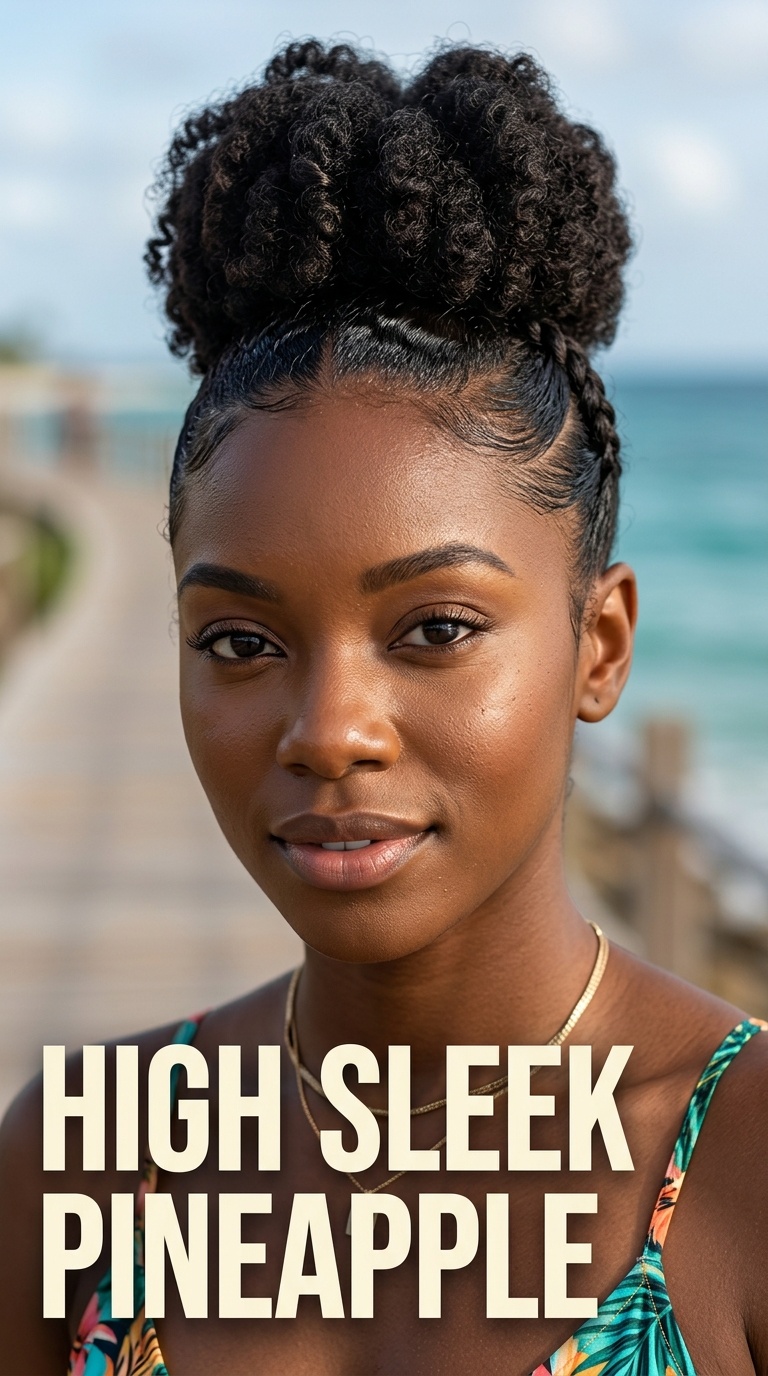 High Sleek Pineapple