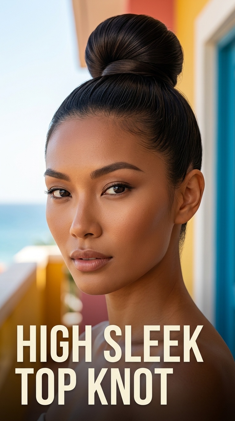 High Sleek Top Knot