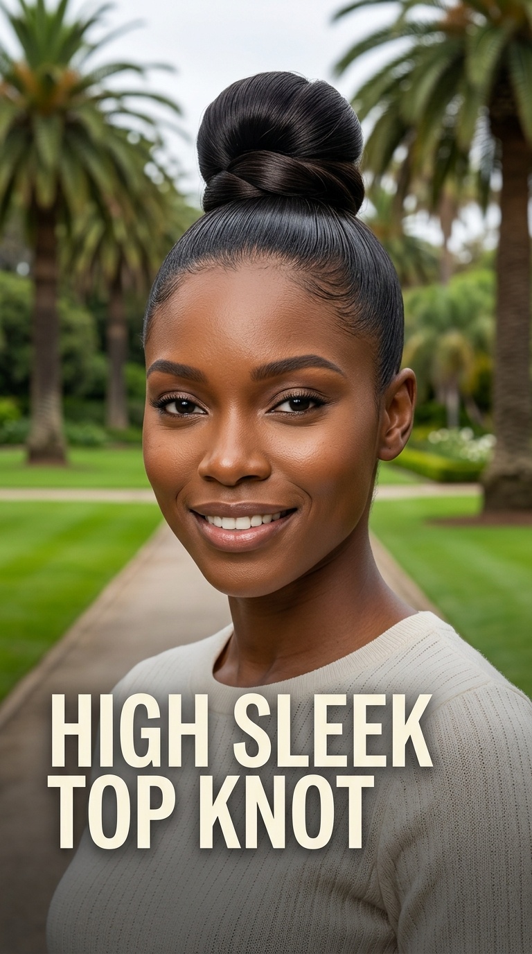 High Sleek Top Knot