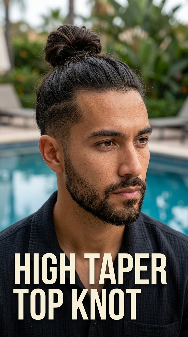 High Taper Top Knot