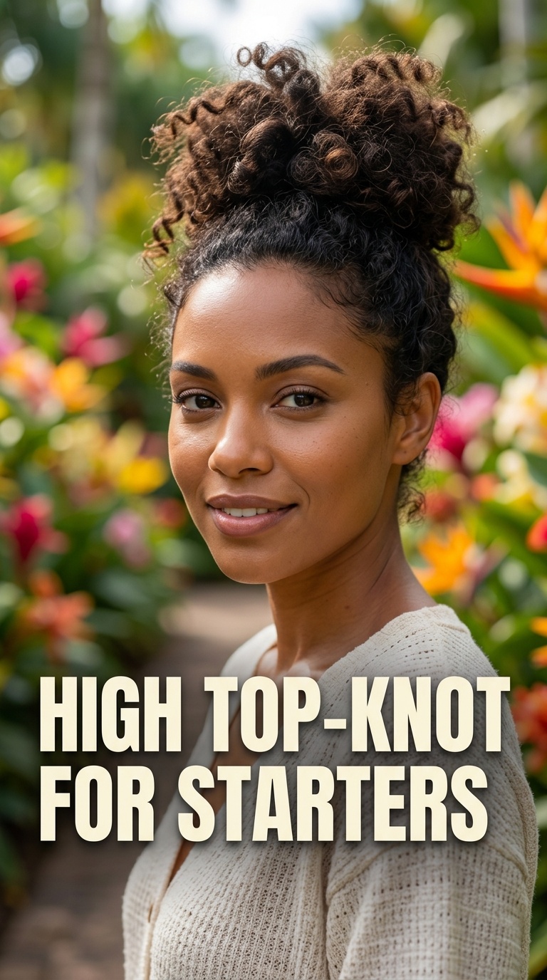High Top-Knot for Starters