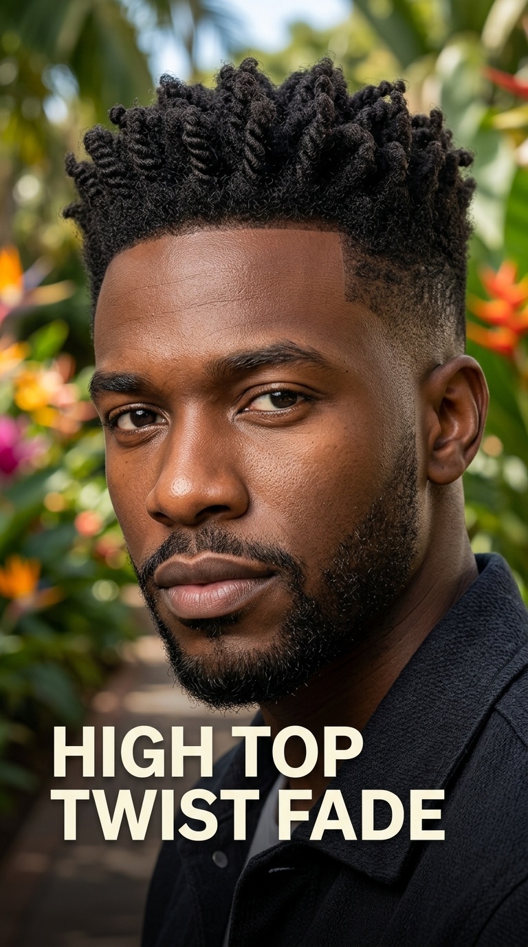 High Top Twist Fade