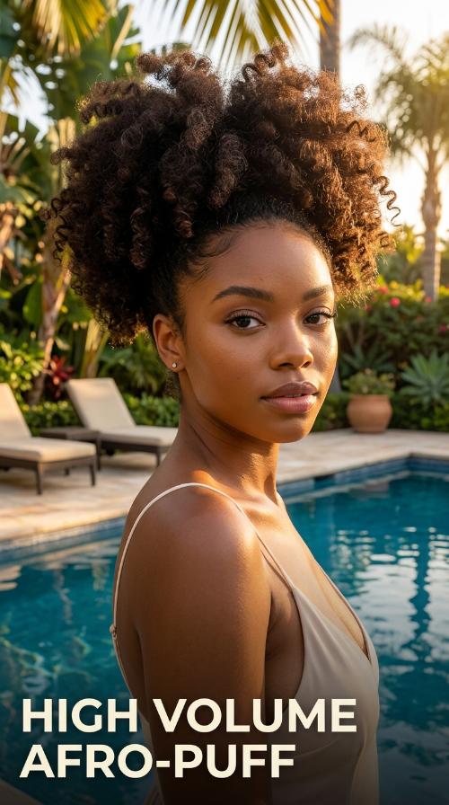 High Volume Afro-Puff