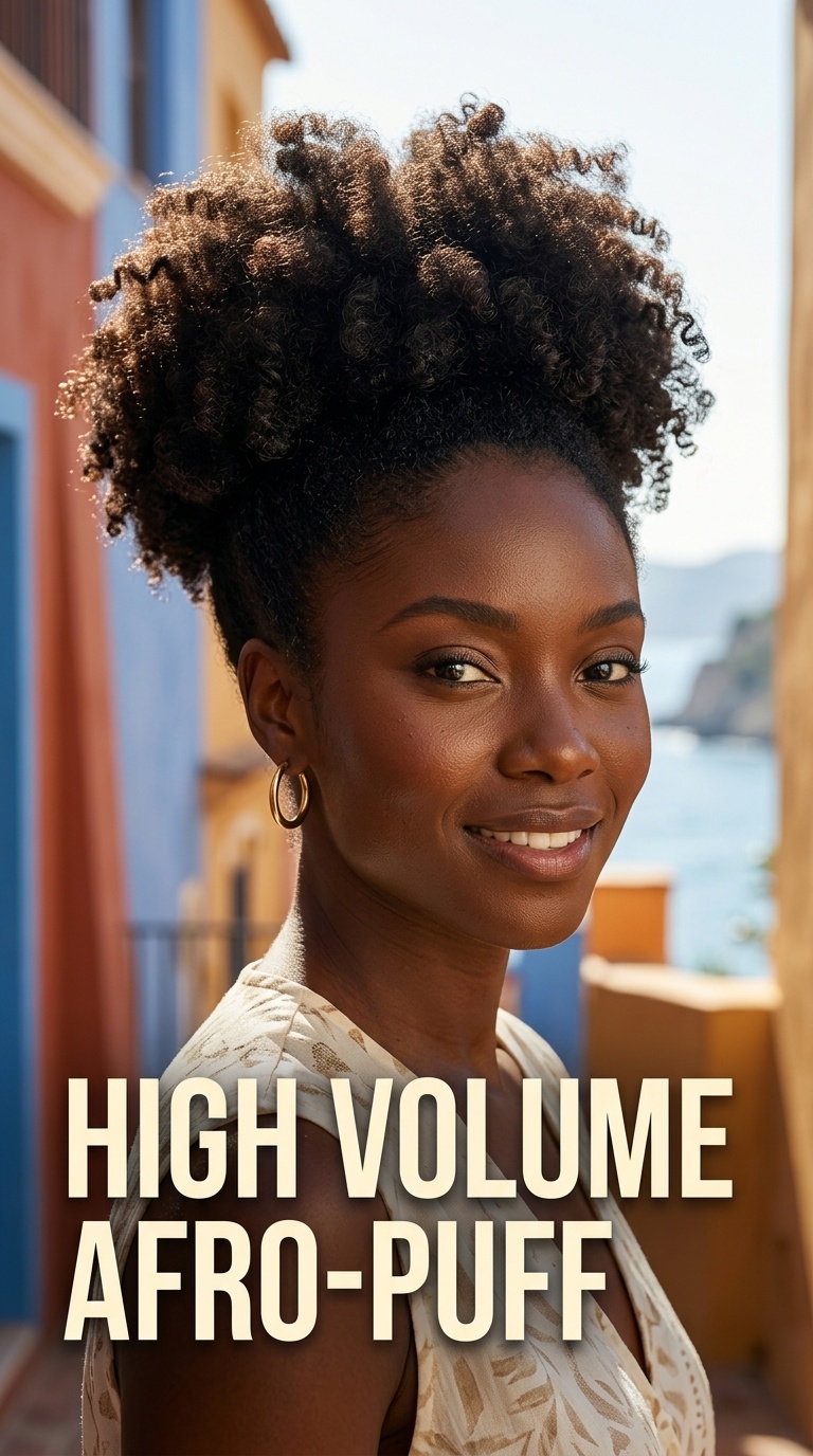 High Volume Afro-Puff