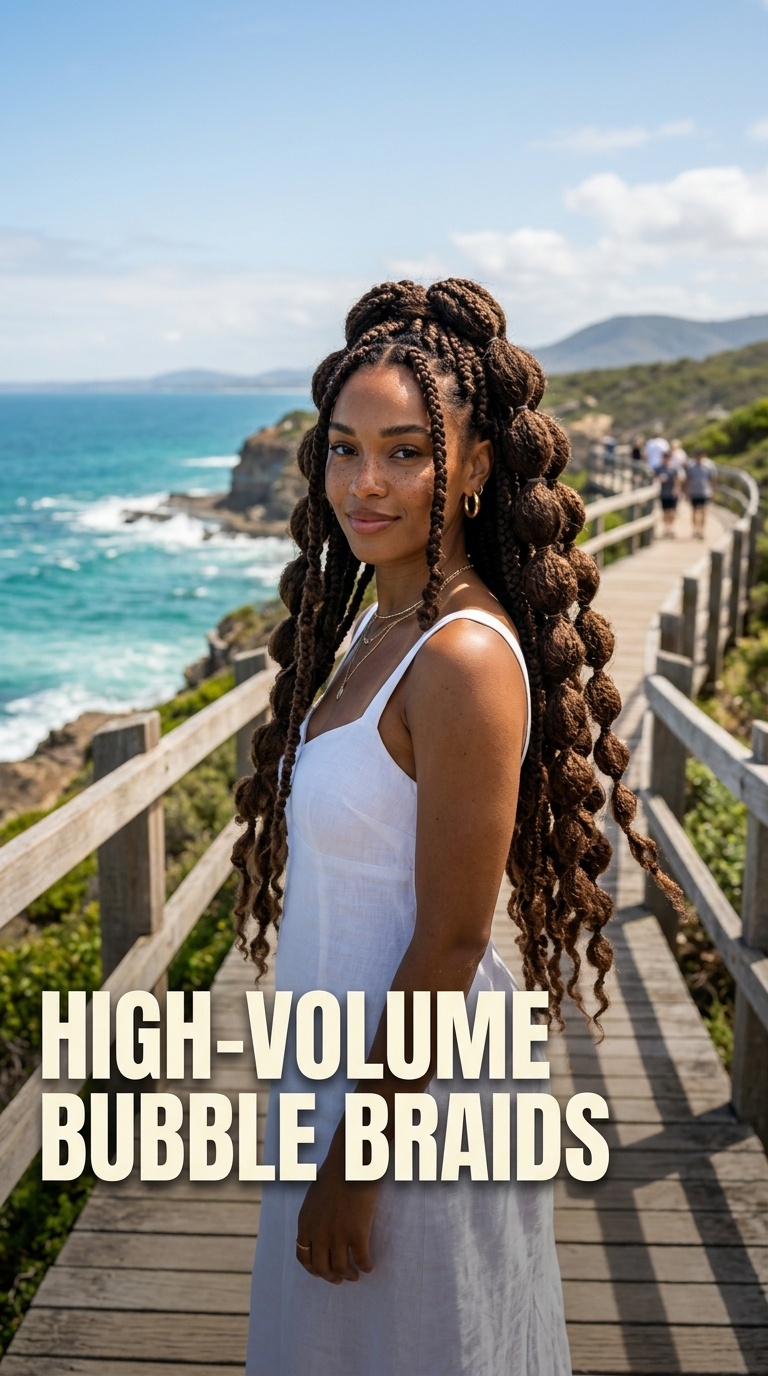 High-Volume Bubble Braids