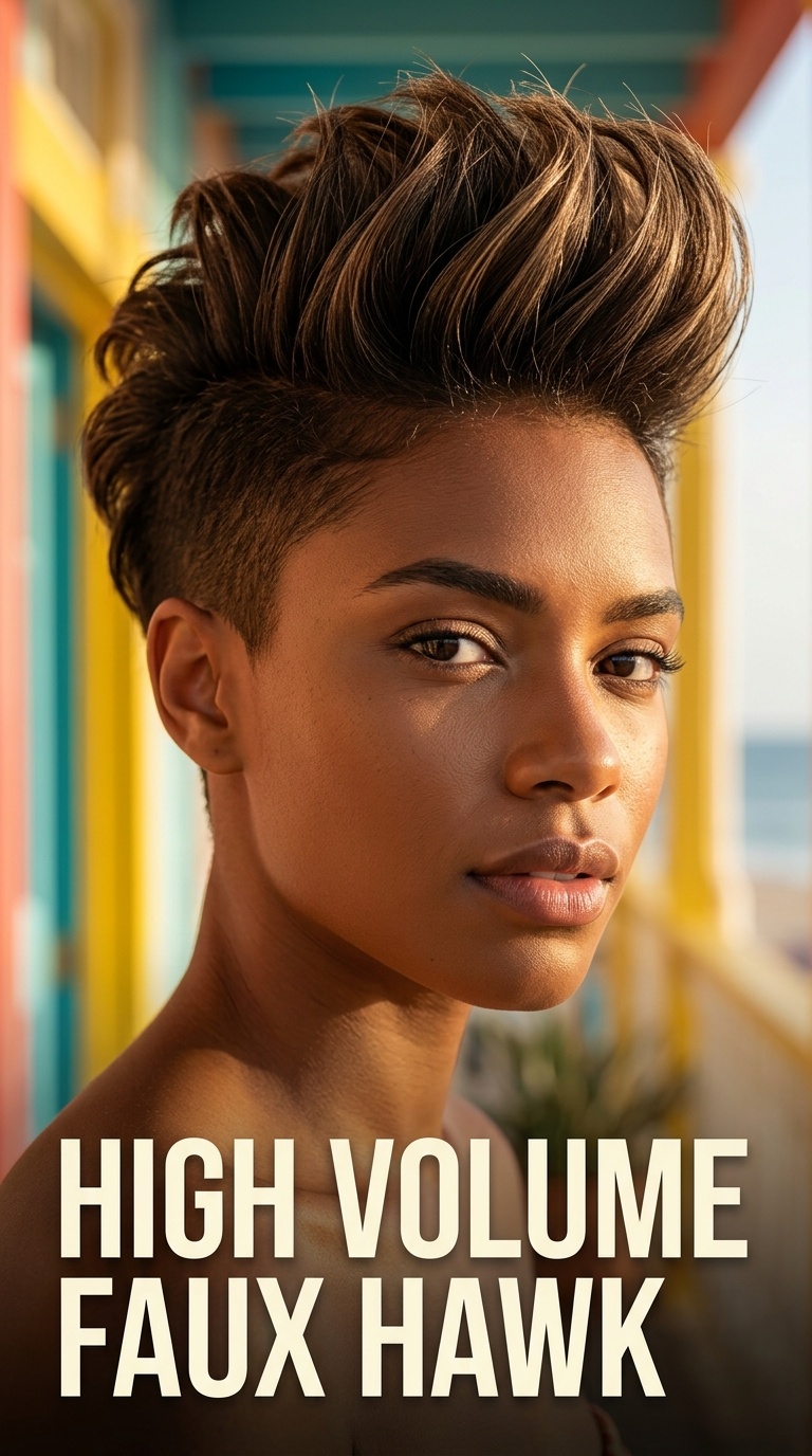 High Volume Faux Hawk