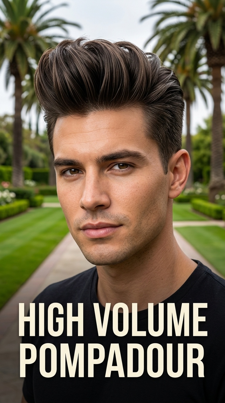 High Volume Pompadour