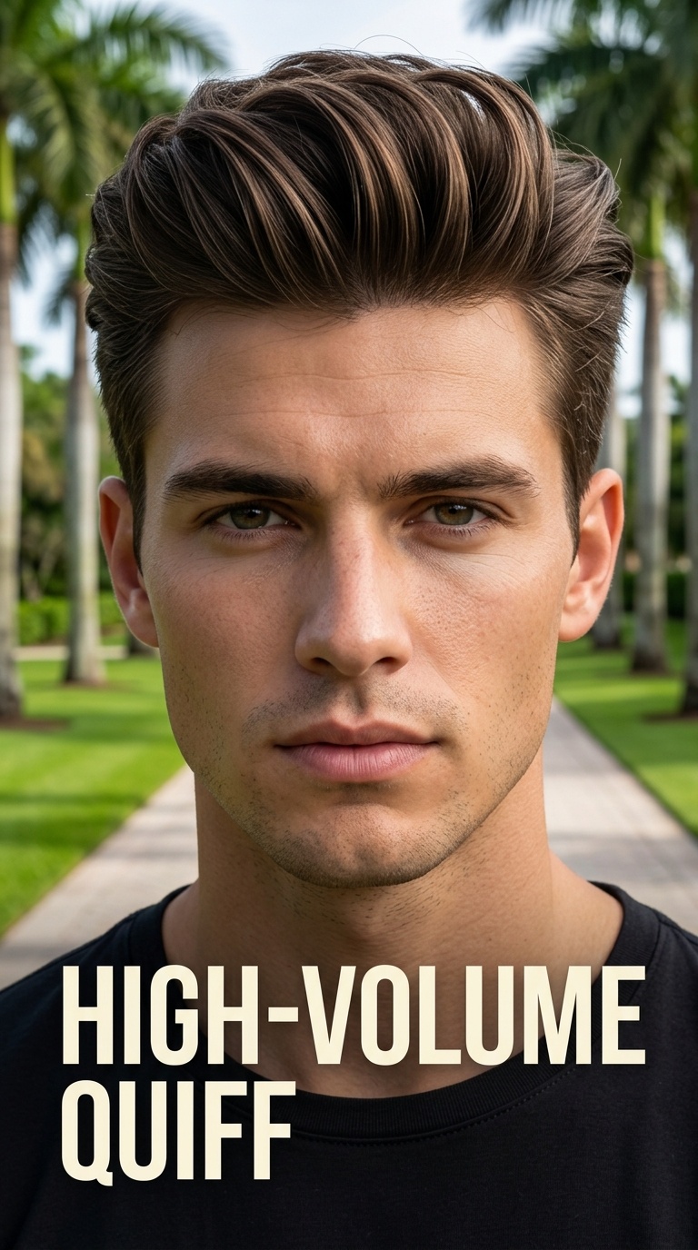 High-Volume Quiff
