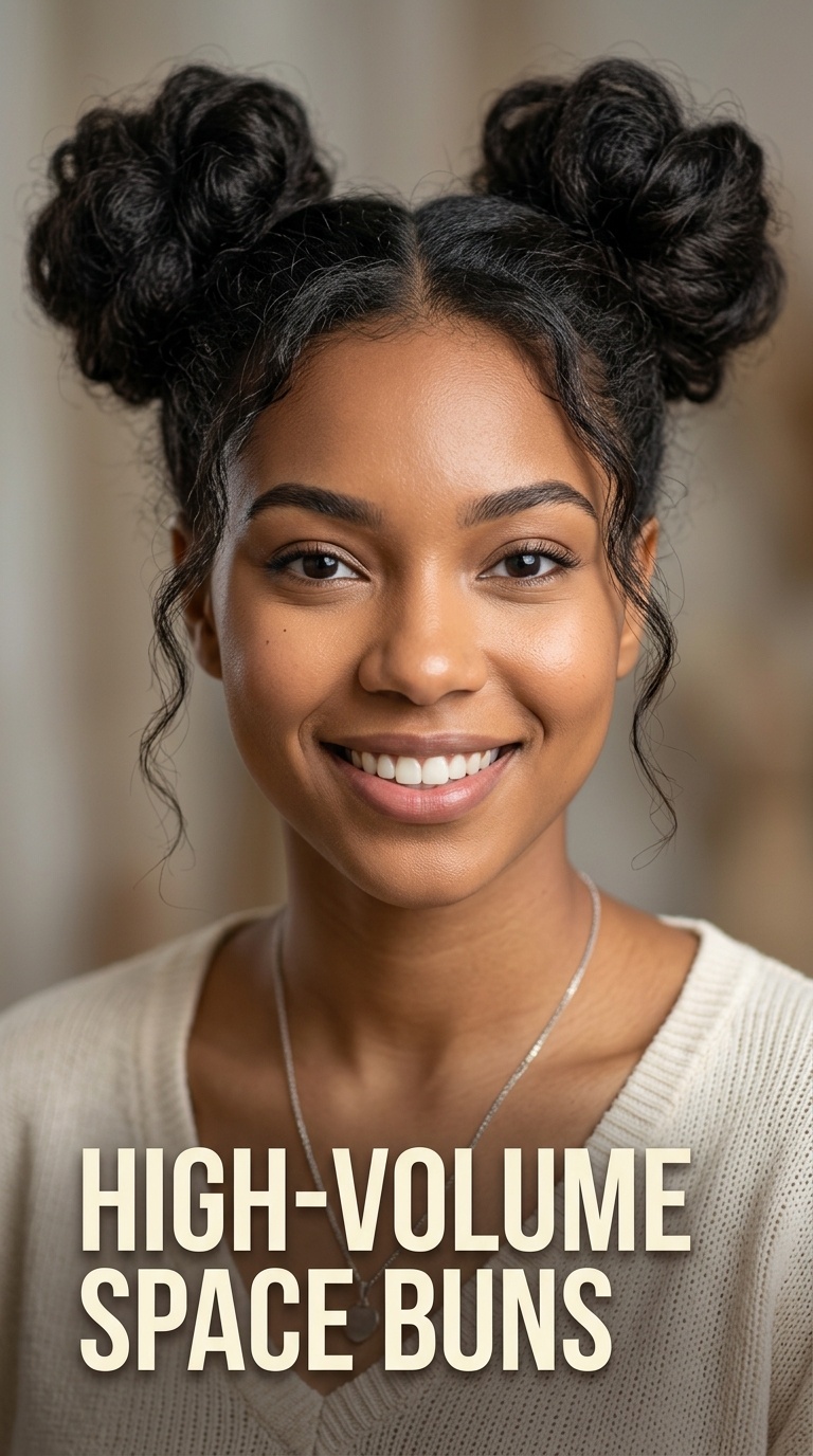 High-Volume Space Buns