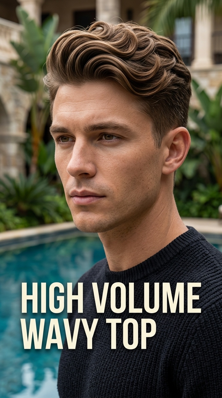 High Volume Wavy Top