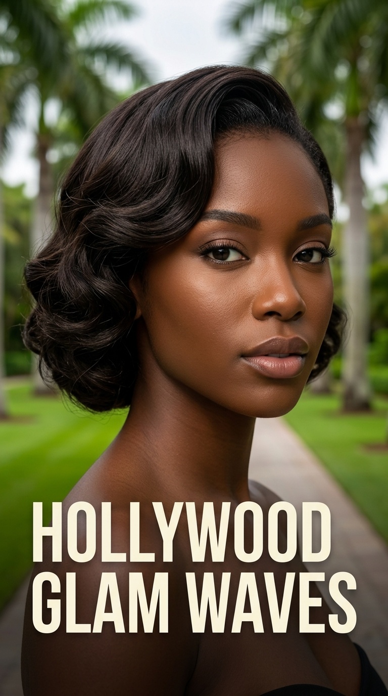 Hollywood Glam Waves