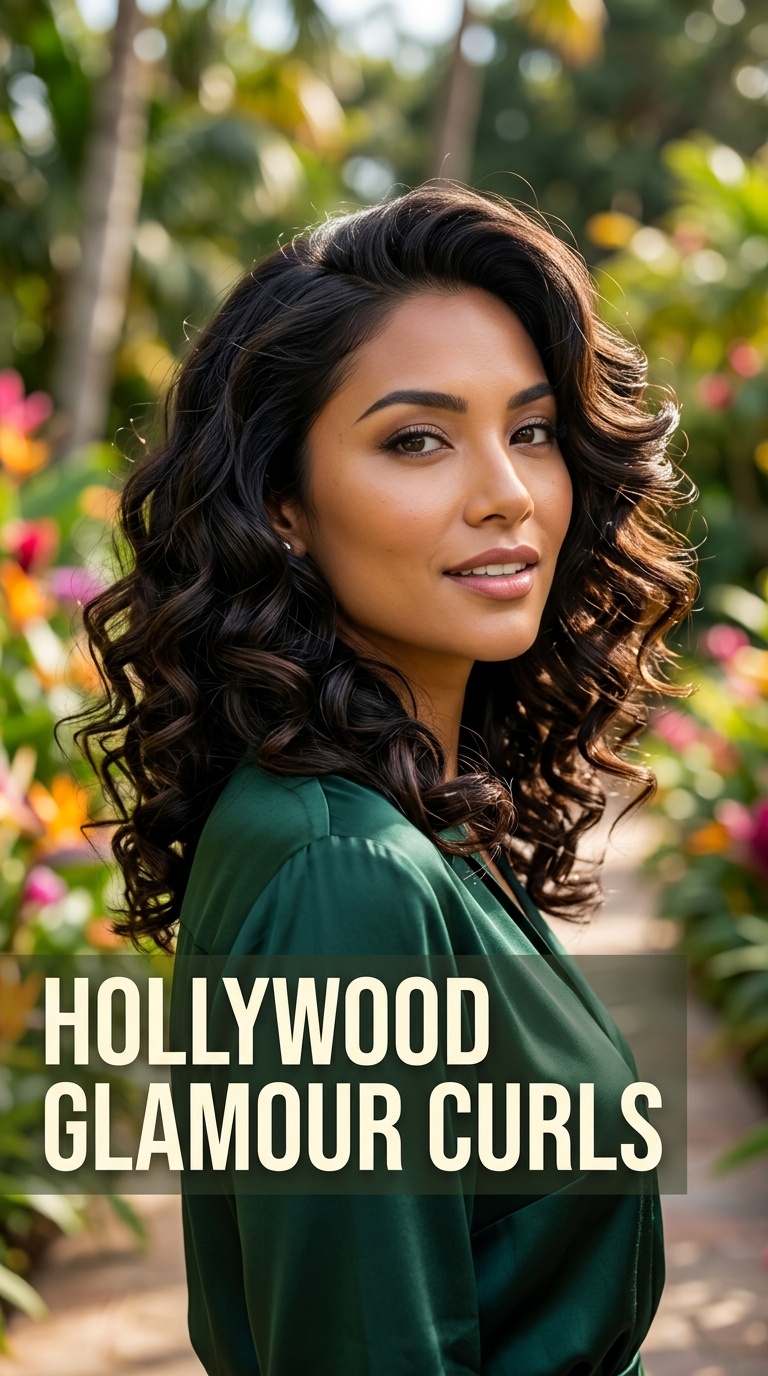 Hollywood Glamour Curls