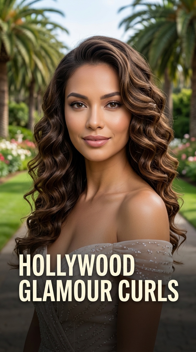 Hollywood Glamour Curls