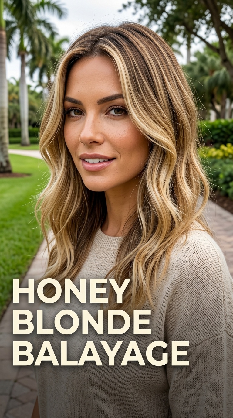 Honey Blonde Balayage