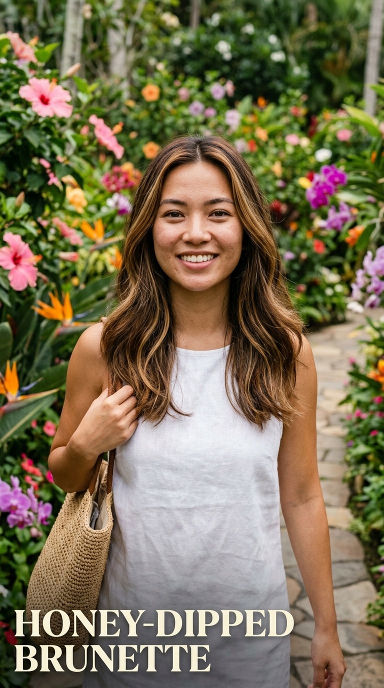Honey-Dipped Brunette