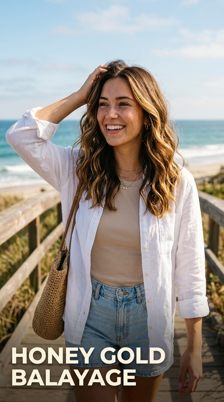 Honey Gold Balayage