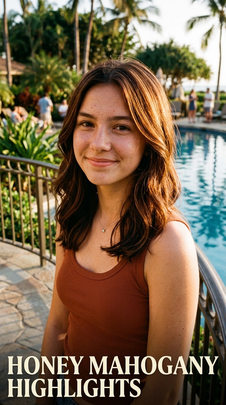 Honey Mahogany Highlights