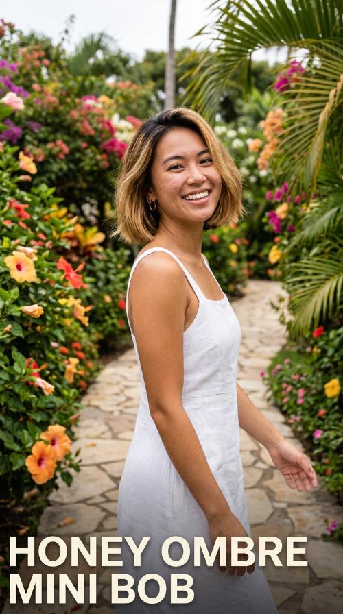 Honey Ombre Mini Bob