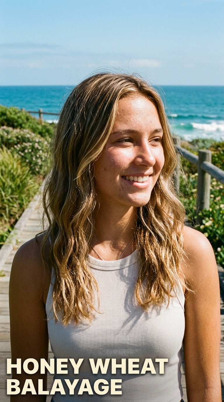 Honey Wheat Balayage