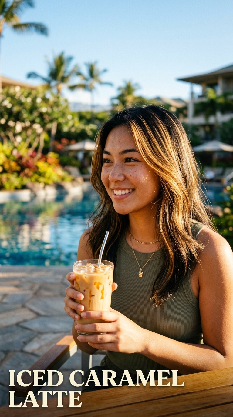 Iced Caramel Latte