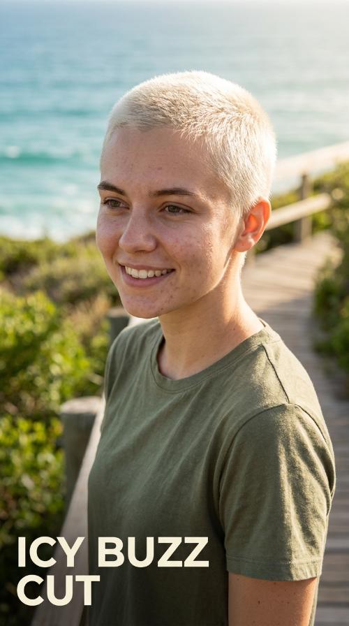 Icy Buzz Cut