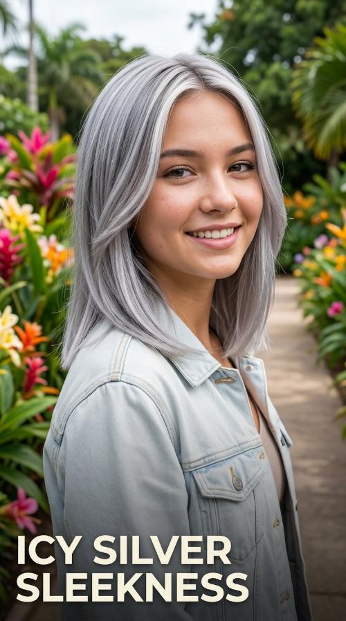 Icy Silver Sleekness