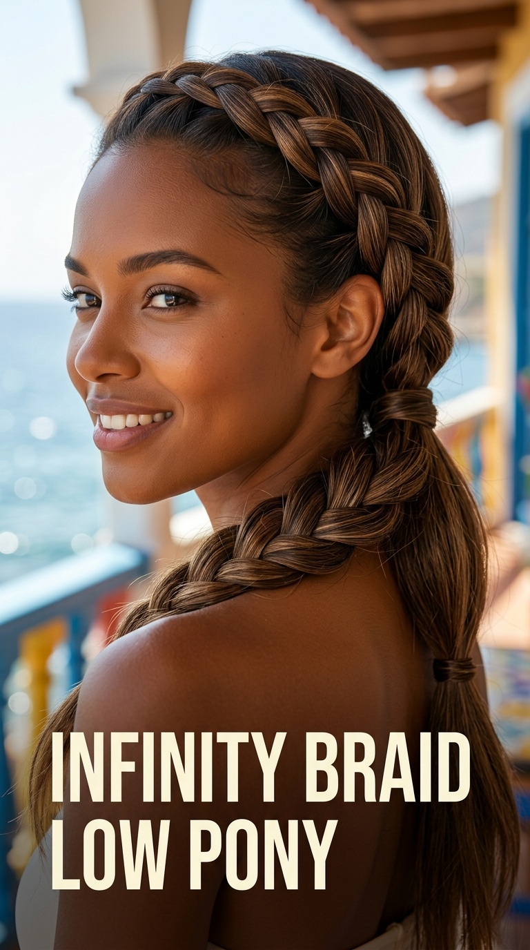 Infinity Braid Low Pony