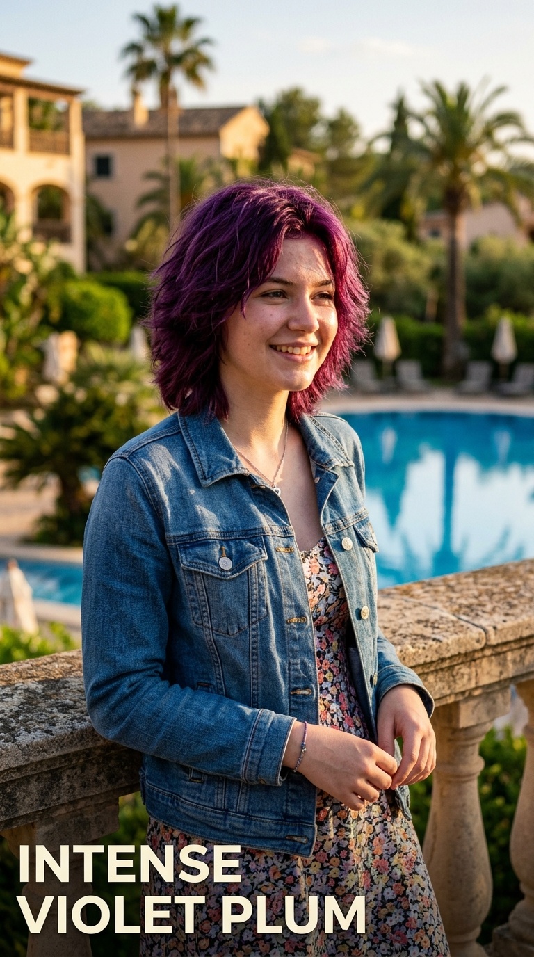 Intense Violet Plum