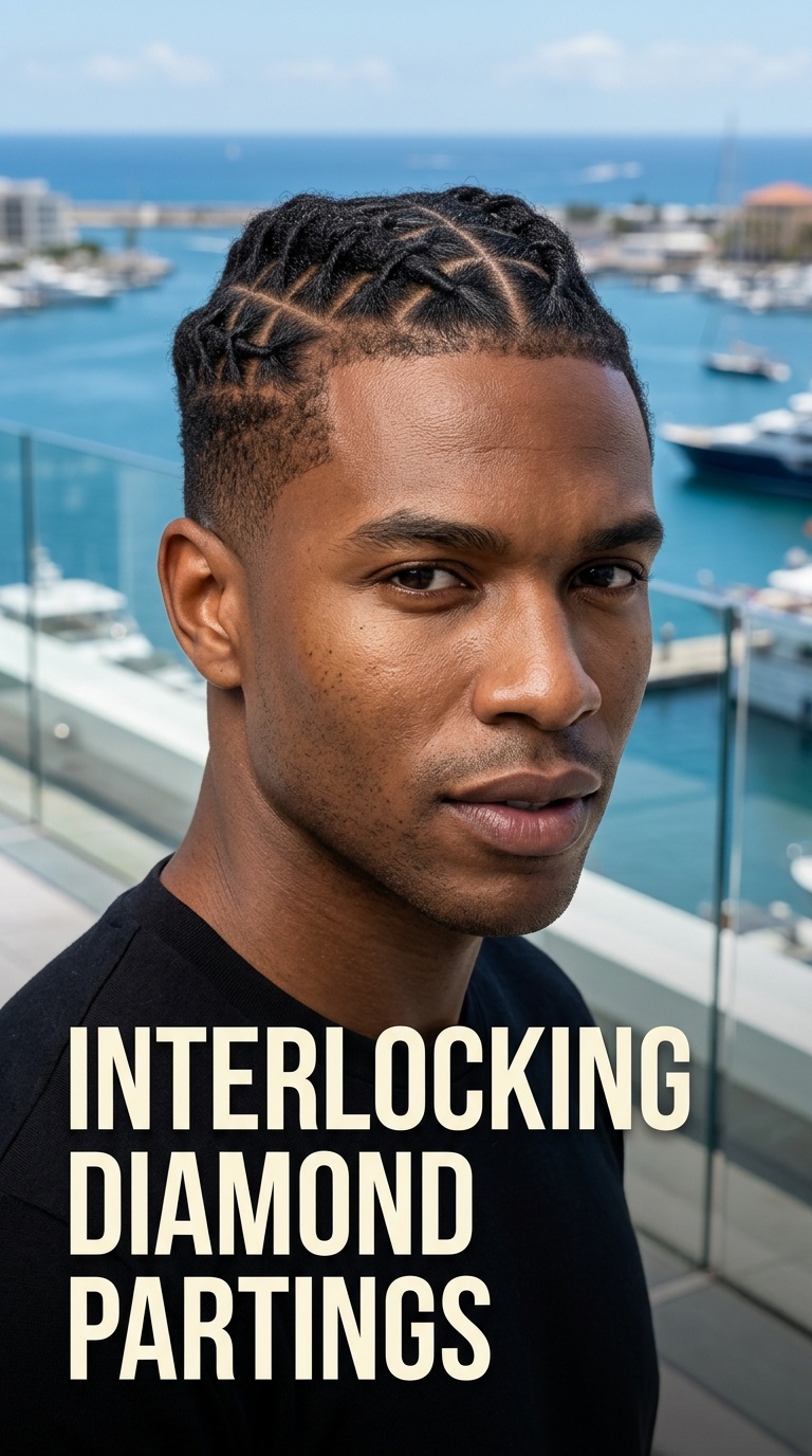 Interlocking Diamond Partings
