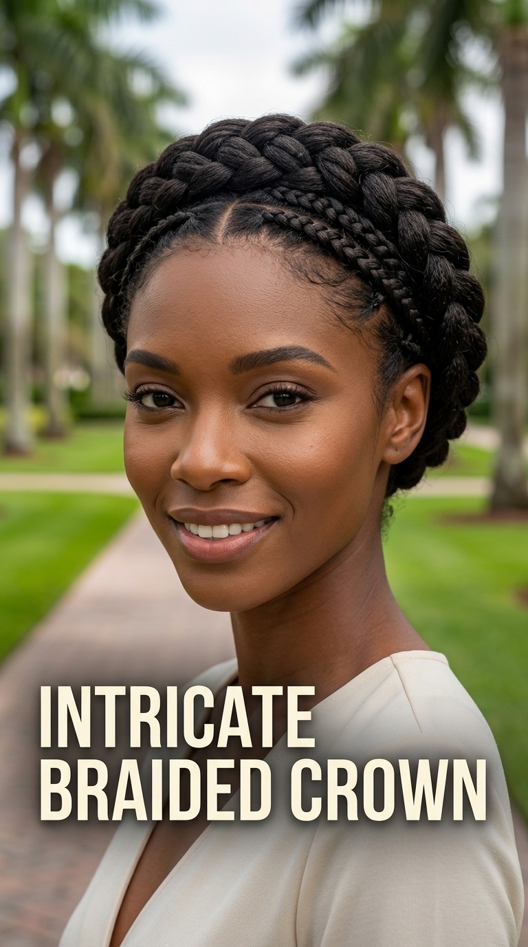 Intricate Braided Crown
