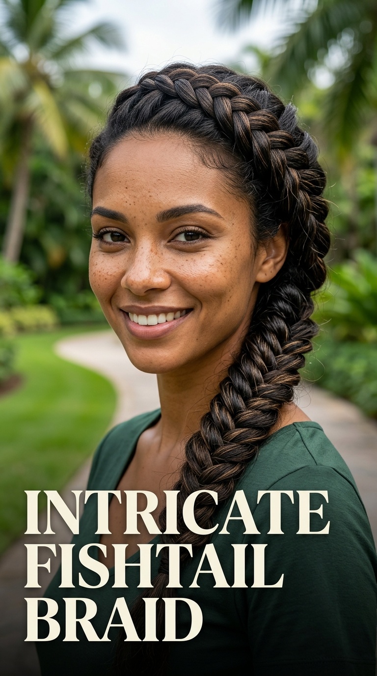 Intricate Fishtail Braid