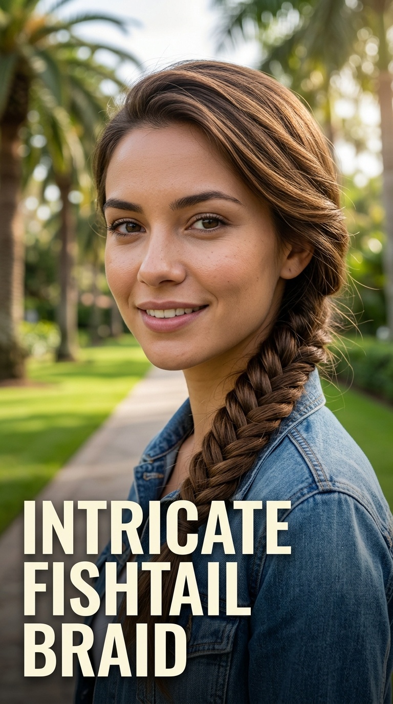 Intricate Fishtail Braid
