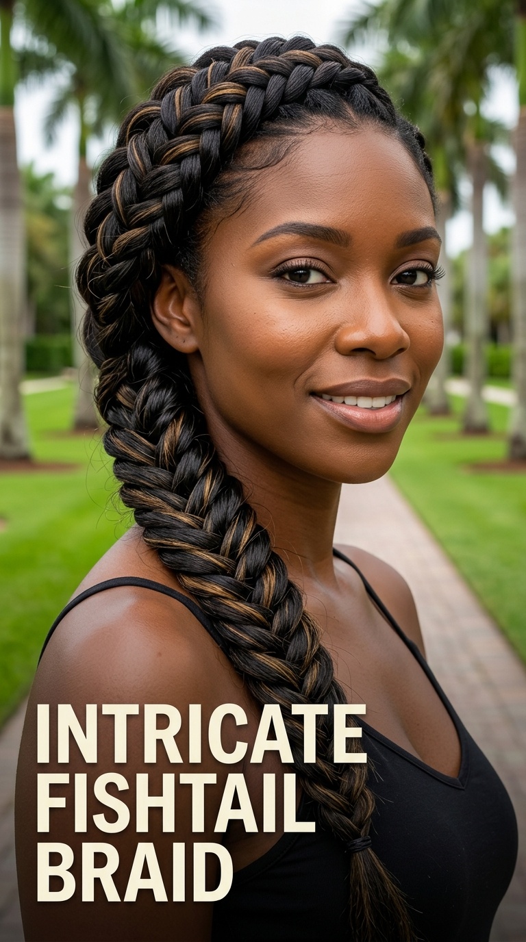 Intricate Fishtail Braid