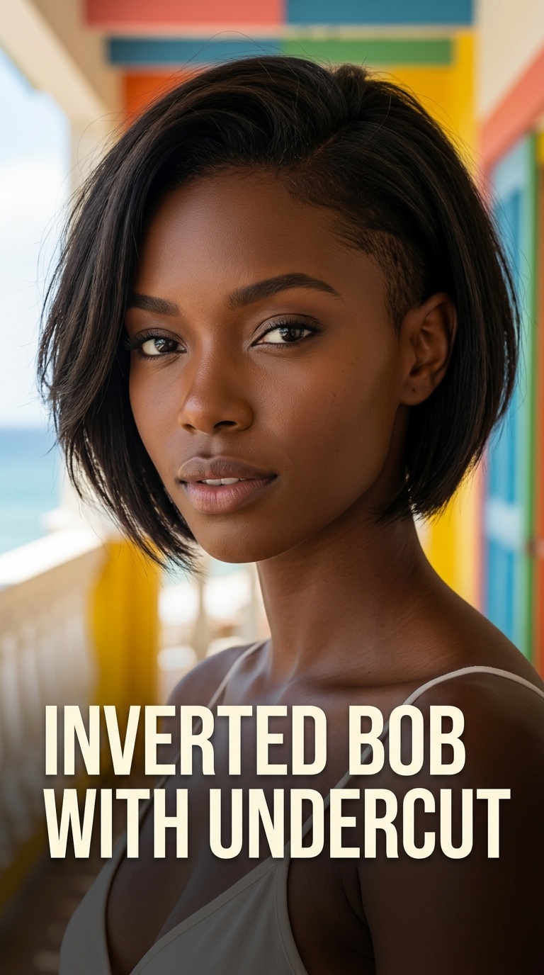 Inverted Bob with Undercut