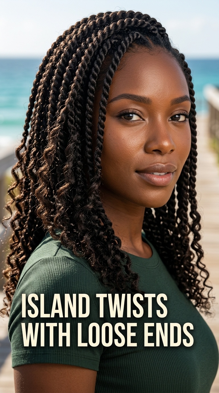Island Twists with Loose Ends